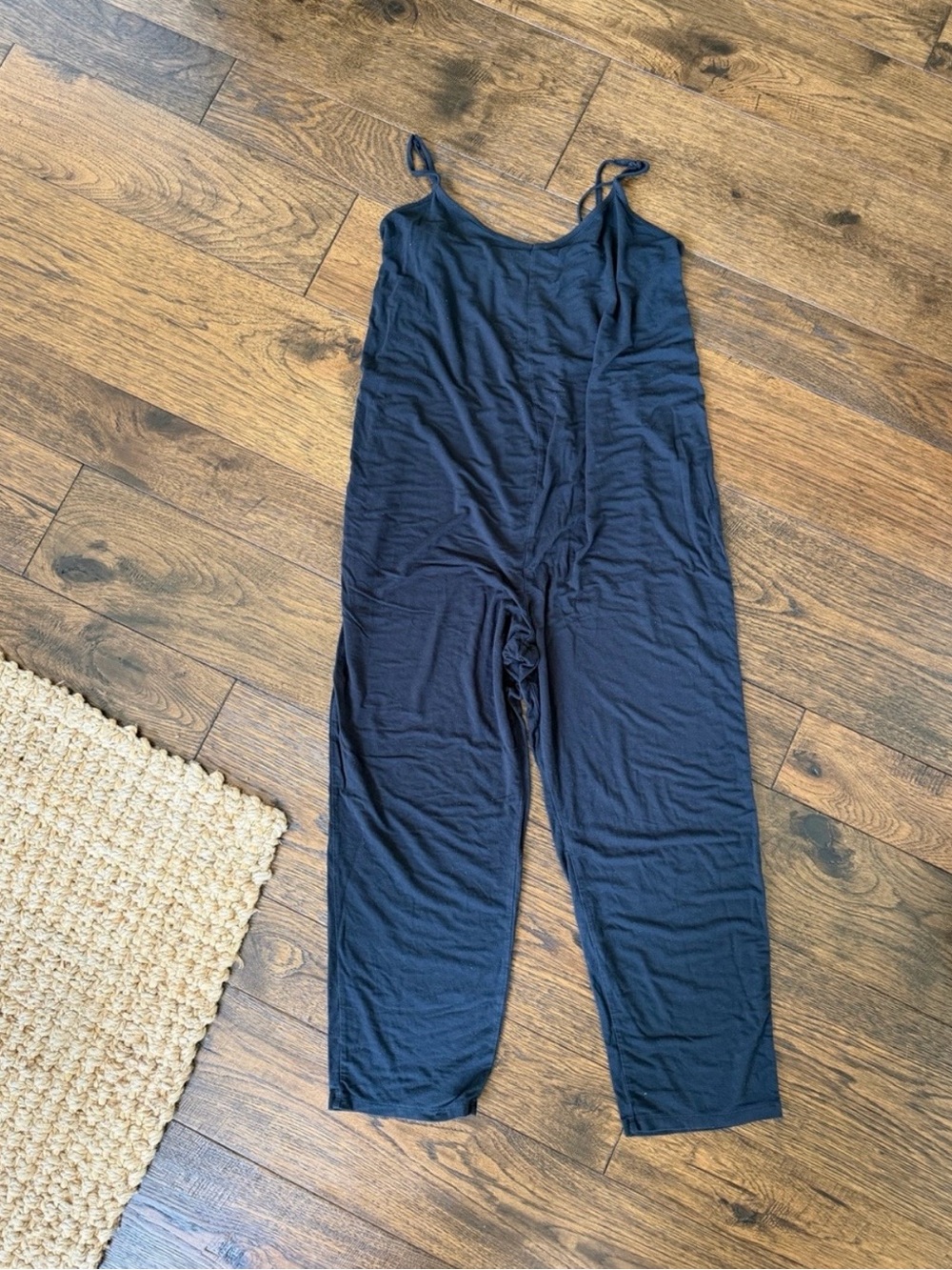 The Nines by HATCH Black Maternity Jumpsuit